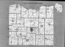 Index Map, Iowa County 1991